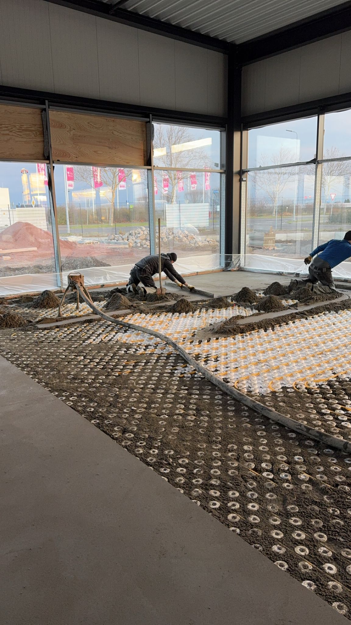 Dünnschichtiger Heizestrich 1