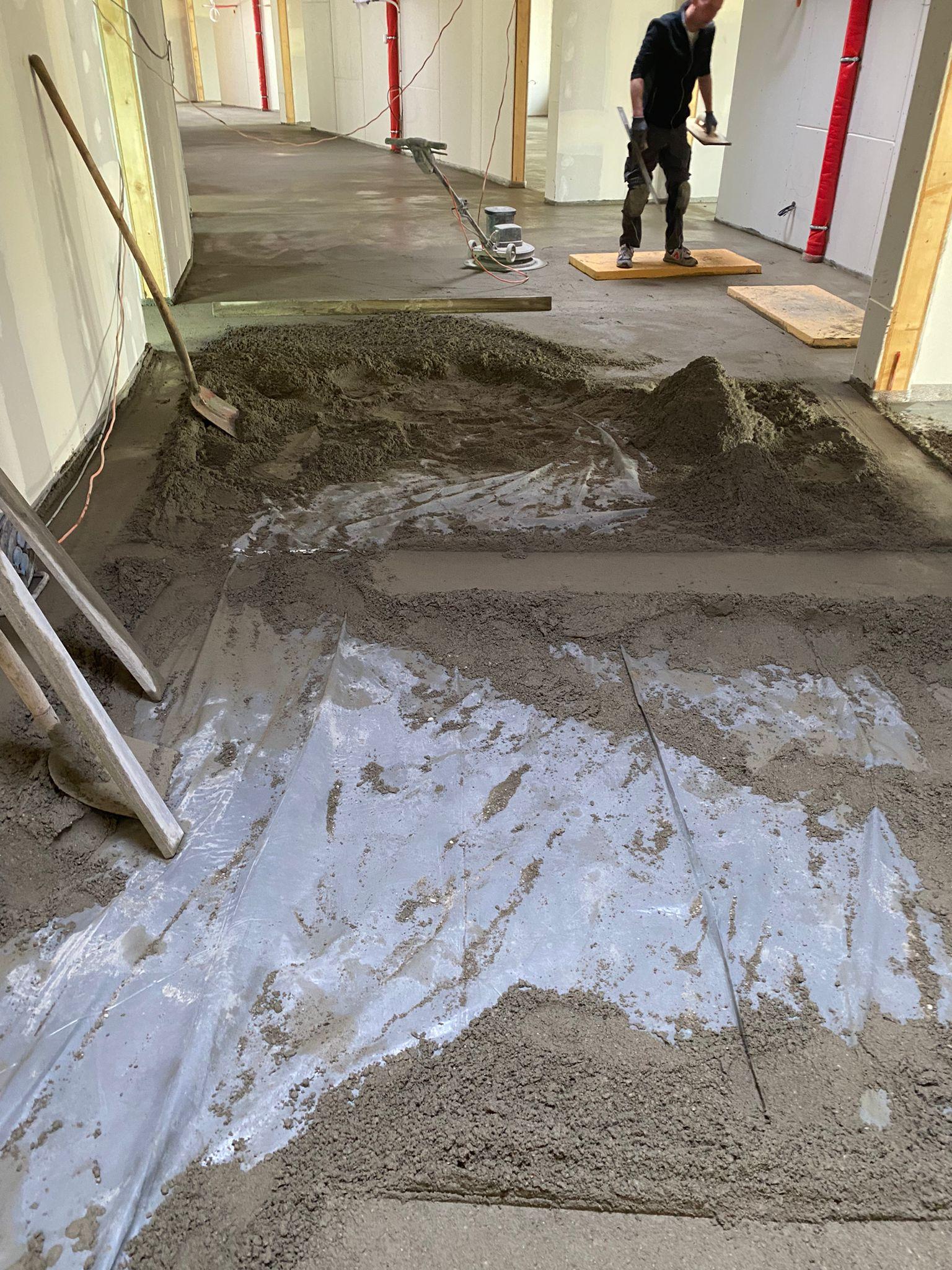 Schwimmender Estrich 1